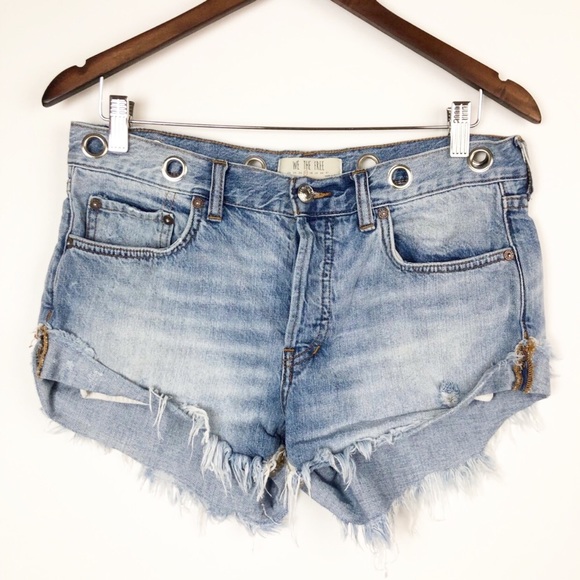 we the free jean shorts